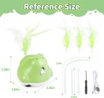 3 in 1 Interactive Cat Toys - Automatic Laser & Moving Toys for Home Alone Indoor Cats - Image 2