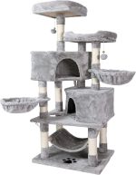 Cat Tree for Indoor- Multi-Level for Big Cats -Cat Condo Climbing Tower-Pet Play House