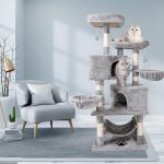 Cat Tree for Indoor- Multi-Level for Big Cats -Cat Condo Climbing Tower-Pet Play House - Image 2