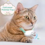 Automatic Laser Collar Cat Toy - Upgraded Cat Toys, Flashing and Lasting Modes, 8-12″ Bend Collar & 41°Adjust Angle Free Hands.   Charge 1H and Works 12H - Image 2