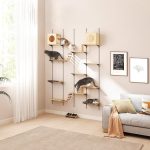 Wall-Mounted Cat Climber Furniture – 25-Piece Set with Cat Shelves, House, Platform, Bridge, Hammock & Scratching Board – DIY Indoor Playground Furniture for Cats - Image 2